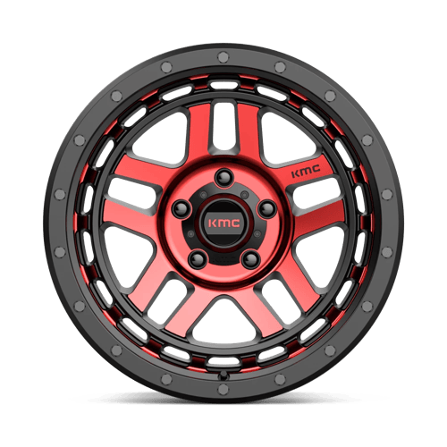 KM540 18X8.5 5X5.0 G-BLK MCH RTCC 00MM by KMC Wheels