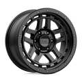 KM540 18X8.5 6X120 S-BLK 00MM by KMC Wheels