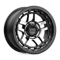 KM540 18X8.5 6X135 S-BLK MACH 00MM by KMC Wheels
