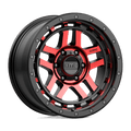 KM540 18X8.5 6X5.5 G-BLK MCH RTCC 00MM by KMC Wheels