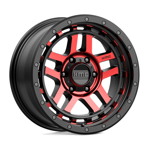 KM540 18X8.5 6X5.5 G-BLK MCH RTCC 00MM by KMC Wheels