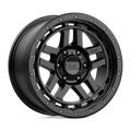 KM540 18X8.5 6X4.5 S-BLK 18MM CB 66.1 by KMC Wheels