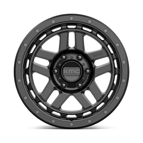 KM540 18X8.5 6X4.5 S-BLK 18MM CB 66.1 by KMC Wheels