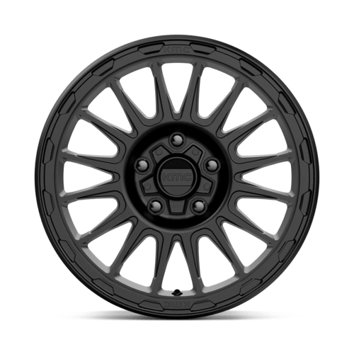 KM542 16X7 5X110 S-BLK 30MM by KMC Wheels