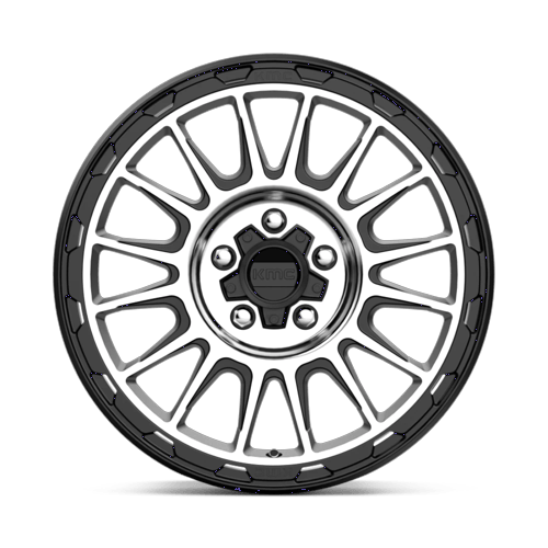 KM542 17X8 5X4.5 S-BLK MACH 35MM by KMC Wheels