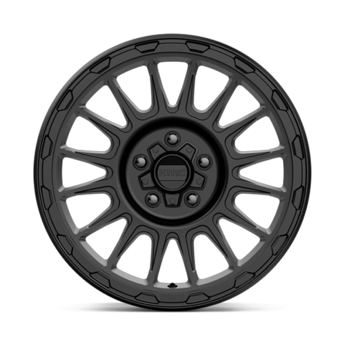 KM542 17X8 5X4.5 S-BLK 35MM by KMC Wheels