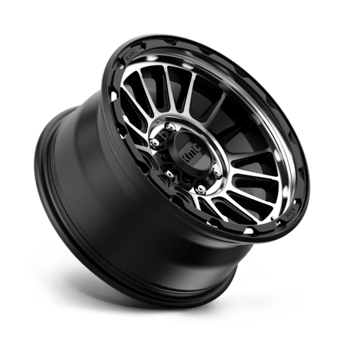 KM542 17X8.5 6X5.5 S-BLK MACH 00MM by KMC Wheels