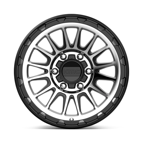KM542 17X8.5 6X135 S-BLK MACH 00MM by KMC Wheels