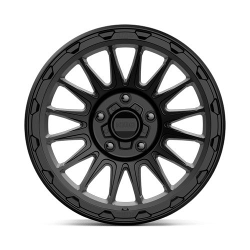 KM542 17X9 5X5.0 S-BLK -12MM by KMC Wheels