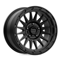 KM542 17X9 5X5.0 S-BLK 18MM by KMC Wheels