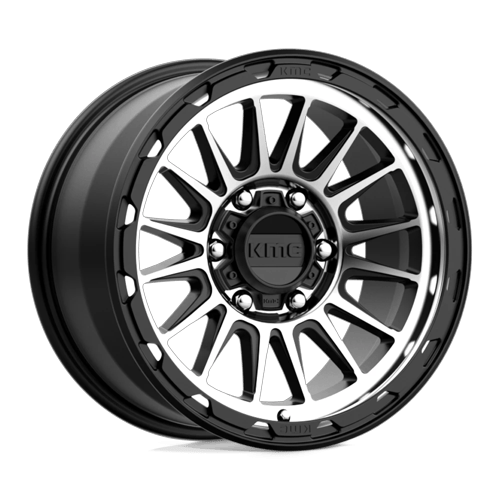 KM542 17X9 6X5.5 S-BLK MACH 18MM by KMC Wheels