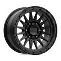 KM542 17X9 6X4.5 S-BLK 18MM CB 66.1 by KMC Wheels