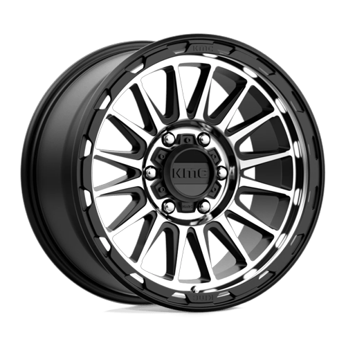 KM542 18X9 6X5.5 S-BLK MACH 18MM by KMC Wheels