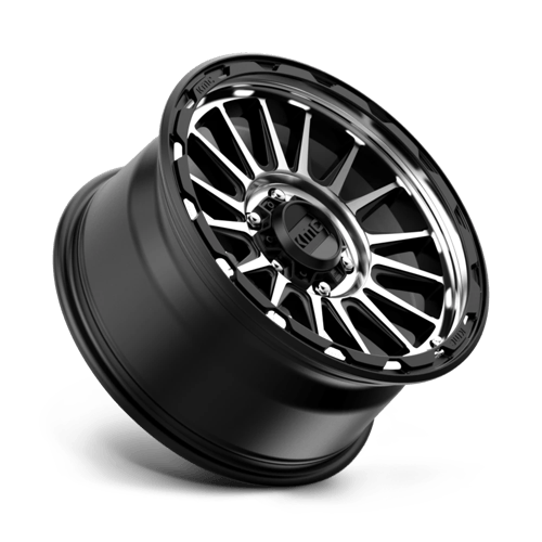 KM542 18X9 6X5.5 S-BLK MACH 18MM by KMC Wheels