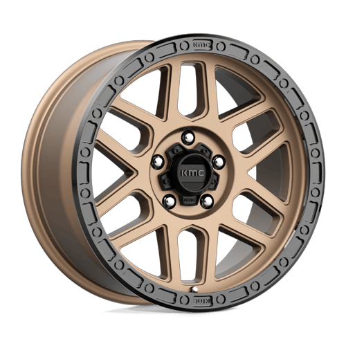 KM544 18X9 5X150 (SS) M-BRZ-BLK +25 XL by KMC Wheels