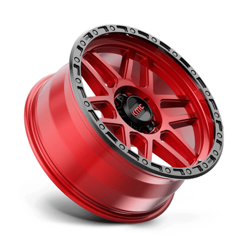 KM544 17X8.5 6X5.5 C-RED BLK-LP 00MM by KMC Wheels