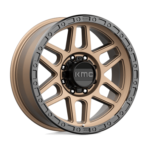 KM544 17X9 8X6.5 M-BRZ BLK LP -12MM by KMC Wheels