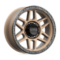 KM544 17X9 8X6.5 M-BRZ BLK LP -12MM by KMC Wheels