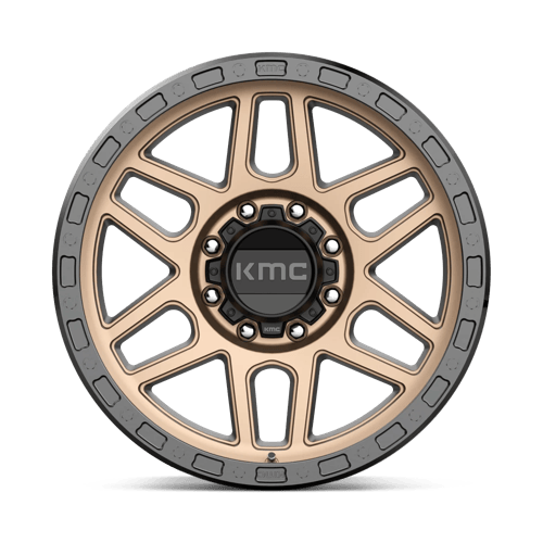 KM544 20X9 8X6.5 M-BRZ BLK LP 00MM by KMC Wheels