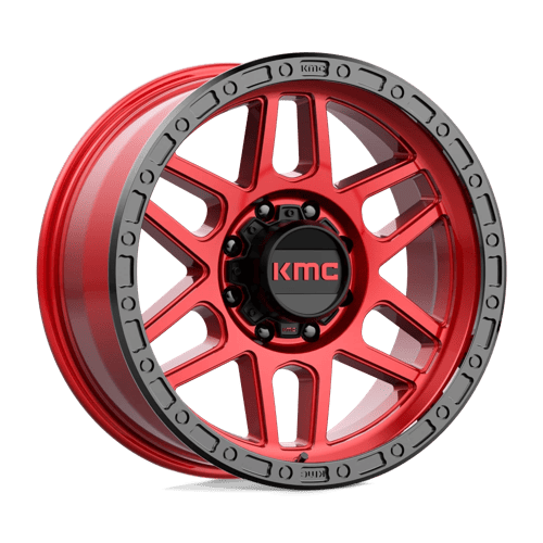 KM544 20X9 8X6.5 C-RED BLK-LP 00MM by KMC Wheels