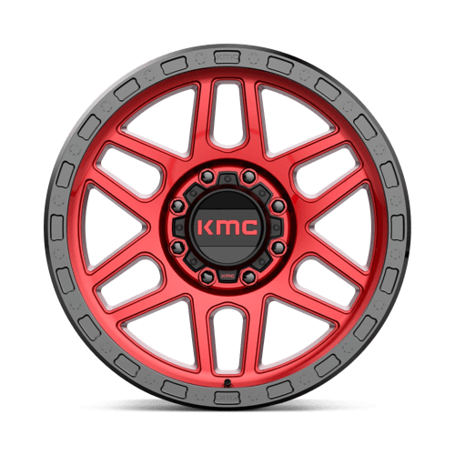 KM544 20X9 8X6.5 C-RED BLK-LP 00MM by KMC Wheels