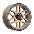 KM544 20X9 5X5.0 M-BRZ BLK LP 18MM by KMC Wheels