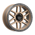 KM544 17X9 6X5.5 M-BRZ BLK LP -12MM by KMC Wheels