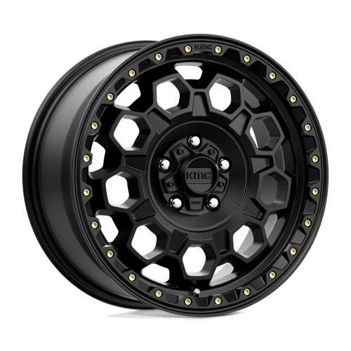 KM545 17X8 6X5.5 S-BLK 20MM by KMC Wheels