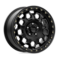 KM545 17X8 5X4.5 S-BLK 35MM by KMC Wheels