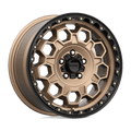 KM545 17X9 5X5.0 M-BRZ BLK LP -12MM by KMC Wheels