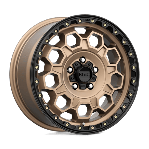 KM545 17X8 6X5.5 M-BRZ BLK LP 20MM by KMC Wheels
