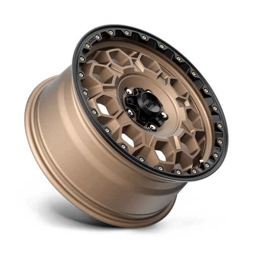 KM545 17X8 6X5.5 M-BRZ BLK LP 20MM by KMC Wheels
