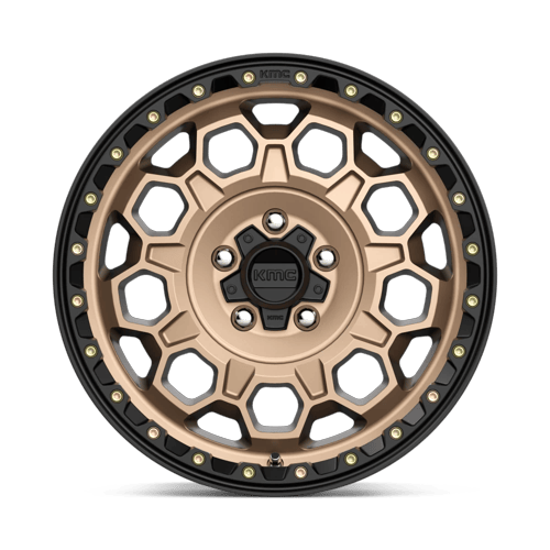 KM545 17X9 5X5.0 M-BRZ BLK LP -12MM by KMC Wheels