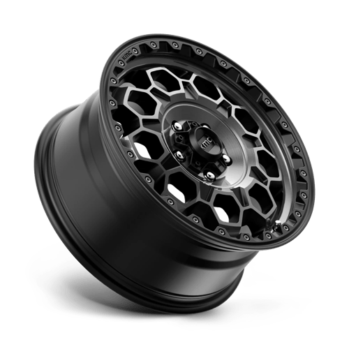 KM545 17X8 5X4.5 S-BLK GTCC 35MM by KMC Wheels