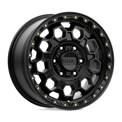 KM545 17X8 6X5.5 S-BLK 35MM by KMC Wheels