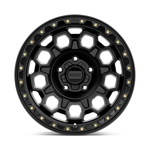 KM545 17X9 5X5.0 S-BLK 00MM by KMC Wheels