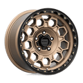 KM545 17X9 5X5.0 M-BRZ BLK LP 00MM by KMC Wheels