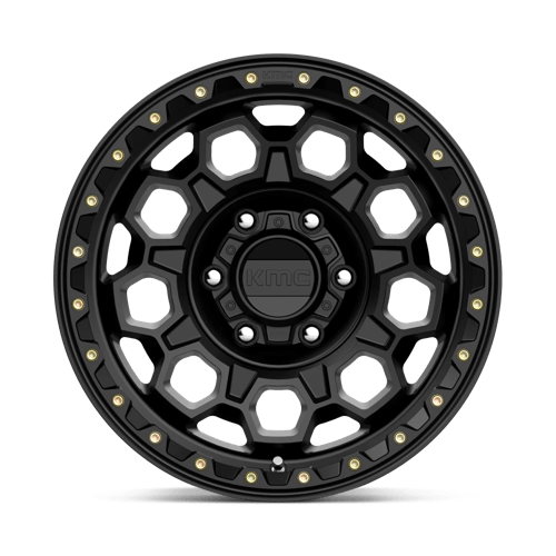 KM545 17X9 6X5.5 S-BLK 00MM by KMC Wheels