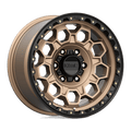 KM545 17X9 6X5.5 M-BRZ BLK LP 00MM by KMC Wheels