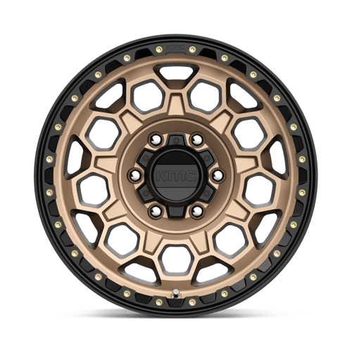 KM545 17X9 6X5.5 M-BRZ BLK LP 00MM by KMC Wheels