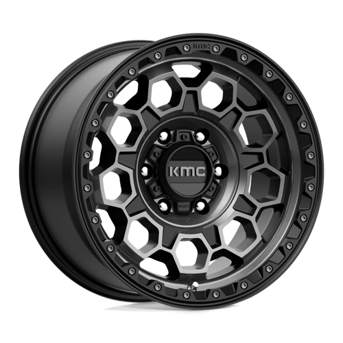 KM545 17X9 6X5.5 S-BLK GTCC 00MM by KMC Wheels