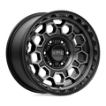 KM545 17X9 6X5.5 S-BLK GTCC 00MM by KMC Wheels
