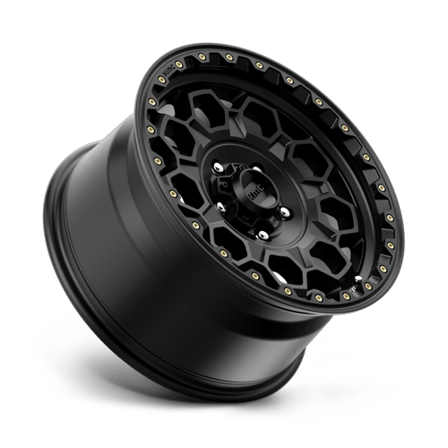 KM545 17X9 5X5.0 S-BLK 18MM by KMC Wheels