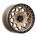 KM545 17X9 5X5.0 M-BRZ BLK LP 18MM by KMC Wheels