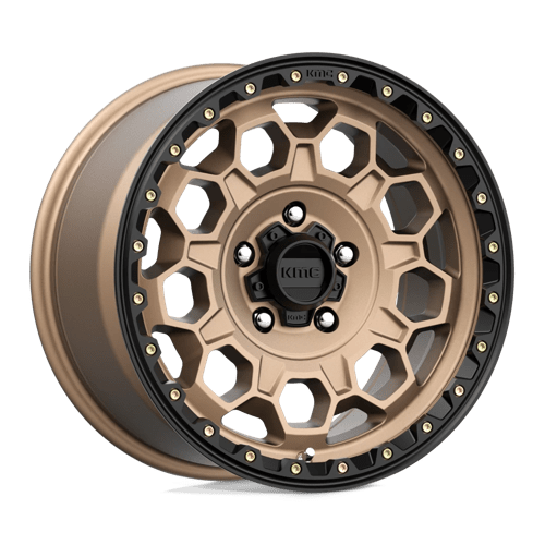 KM545 17X9 5X5.0 M-BRZ BLK LP 18MM by KMC Wheels
