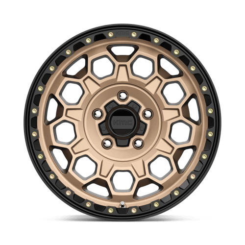 KM545 17X9 5X5.0 M-BRZ BLK LP 18MM by KMC Wheels