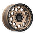 KM545 17X9 6X5.5 M-BRZ BLK LP 18MM by KMC Wheels