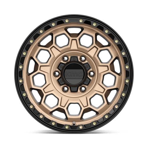 KM545 17X9 6X5.5 M-BRZ BLK LP 18MM by KMC Wheels