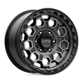 KM545 17X9 6X5.5 S-BLK GTCC 18MM by KMC Wheels