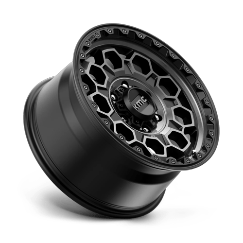 KM545 17X9 6X135 S-BLK GTCC 18MM by KMC Wheels